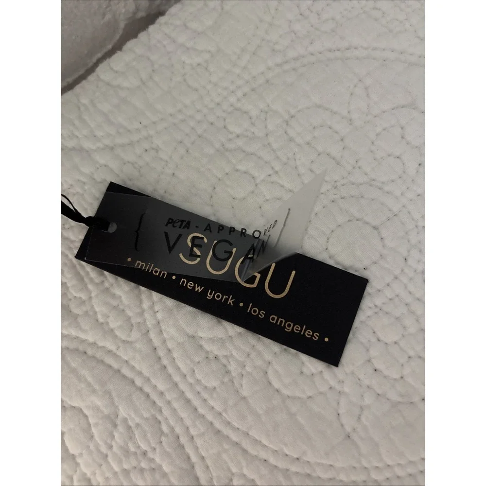 Sugu ‎ Brand New Vegan Leather Brown Purse 8 X 5